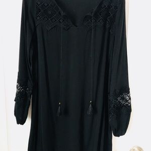 Black Express Dress Boho
